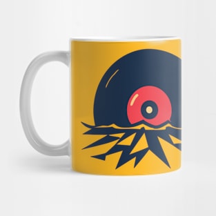 Music Disk music lover icon design Mug